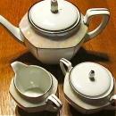 R.S. Germany Lustre 9 piece Tea Set - Fine Porcelain