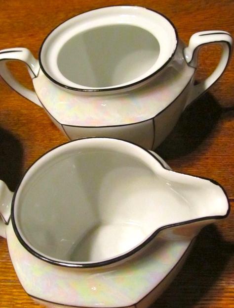 R.S. Germany Lustre 9 piece Tea Set - Fine Porcelain