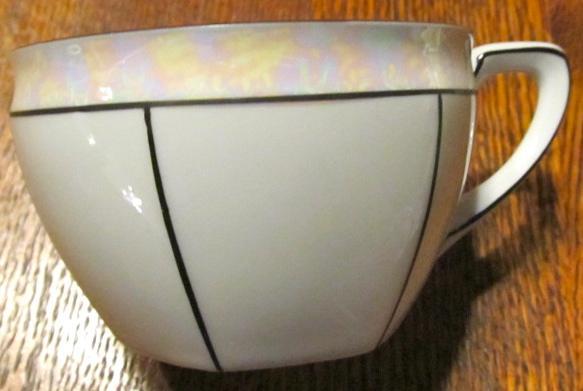 R.S. Germany Lustre 9 piece Tea Set - Fine Porcelain