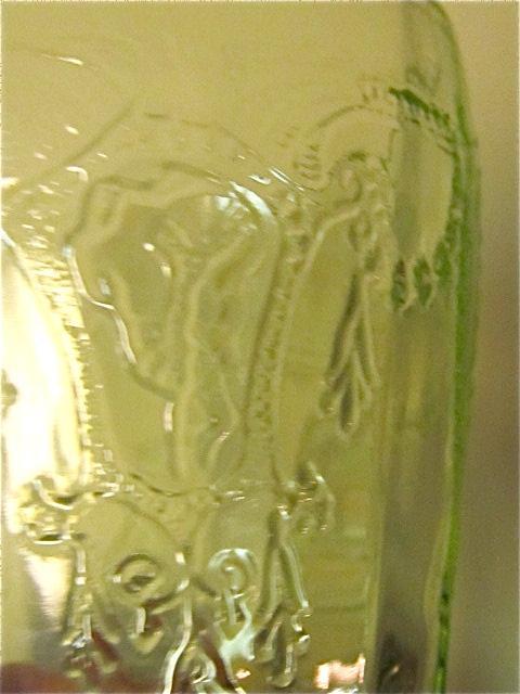 CAMEO BALLERINA Hocking Green Depression - Glass