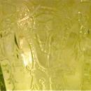 CAMEO BALLERINA Hocking Green Depression - Glass