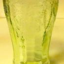 CAMEO BALLERINA Hocking Green Depression - Glass
