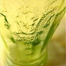CAMEO BALLERINA Hocking Green Depression - Glass
