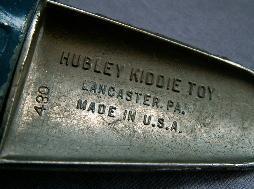 Blue & Silver HUBLEY Jet No. 430 Toy Airplane