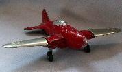 Red & Silver HUBLEY Jet No. 430 Toy Airplane