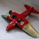 Red & Silver HUBLEY Jet No. 430 Toy Airplane