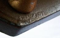 FRANKART Gold Finished ELEPHANT Bookends - Metalware