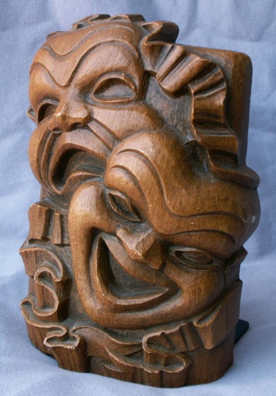 One Theatre Mask Bookend - Misc.