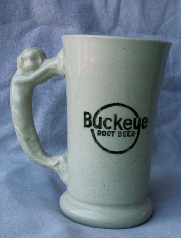BUCKEYE ROOT BEER Ceramic Mug - Advertising