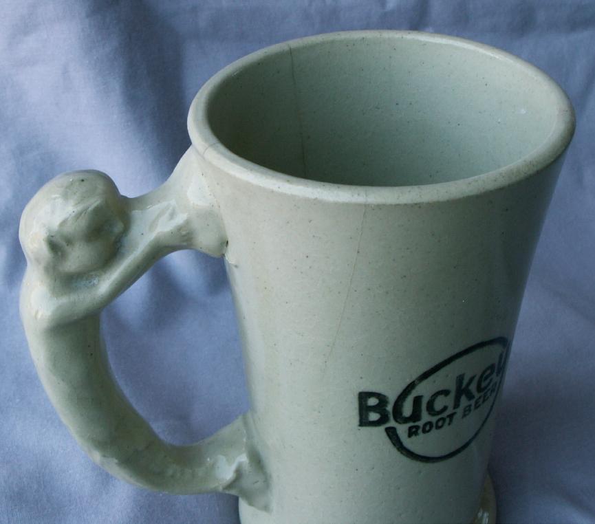 BUCKEYE ROOT BEER Ceramic Mug - Advertising