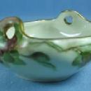 Hand Painted DRESSER TRAY & CANDLEHOLDER - MZ Austrian Ware - Austria Porcelain