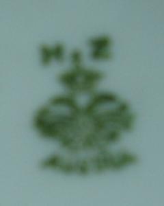 NUT DISH Group - MZ Austria Hand Painted Porcelain