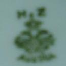 Pottery Porcelain NUT DISH Group - MZ Austria Hand Painted Porcelain
