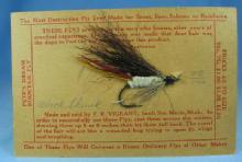 BLACK SKUNK Fly Fishing Lure - Vintage Sporting Bait