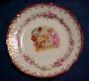 Carlsbad Hand Victoria Painted Bausher - Porcelain/Fine China