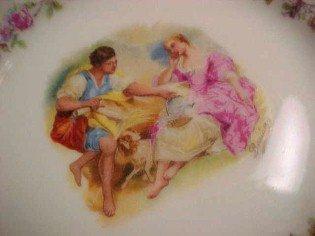 Carlsbad Hand Victoria Painted Bausher - Porcelain/Fine China
