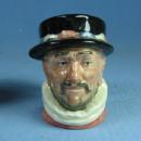 Royal Doulton Mini BEEFEATER Miniature Toby Mug - Antique Porcelain