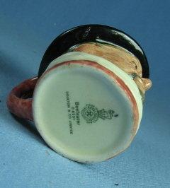 Royal Doulton Mini BEEFEATER Miniature Toby Mug - Antique Porcelain