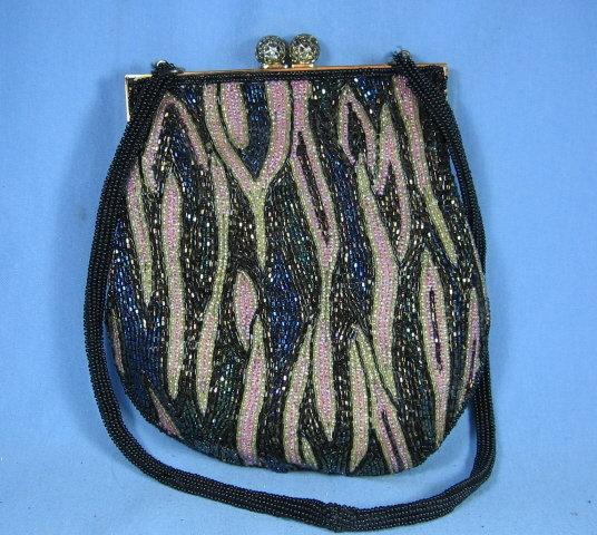 Vintage BEADED Purse Handbag - Misc Apparel Accessory