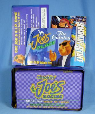 CAMEL Tobacciana Advertising - JOE COOL Smokin' Joes Racing