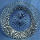 CLARK Cut Glass Finger Bowl - STRAW & FAN Pattern - Brilliant Period Glass