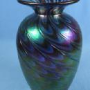 Mt St. Helen's Volcanic Ash Glassworks - Art Glass Vase