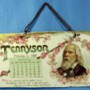 vintage BYRON Calendar for 1897 - Tuck #1884 - Different Scenes & Verse on Each Panel - Victorian Paper