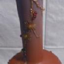 Thomas Webb Experimental Burmese Banquet Lamp