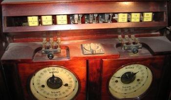 1800's BANK ALARM Scientific - Free Standing RARE - Antique Scientific Equipment tool