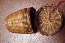 Sweet Grass Native American Made Thimble Case - Textiles
