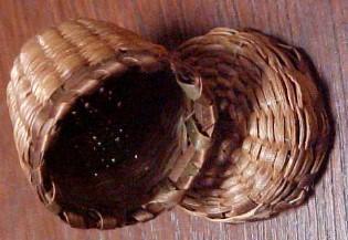 Sweet Grass Native American Made Thimble Case - Textiles