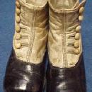 Child's Two Tone Shoes - Vintage - Miscellaneous