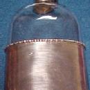 FLASK Sterling Glass Drinking Bottle - Silver
