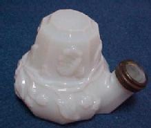 Ink Well TEAKETTLE Inkwell Opalescent - Glass