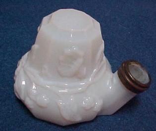 Ink Well TEAKETTLE Inkwell Opalescent - Glass