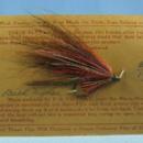 old Hand Tied Fly Fishing Lure - SNORTING BUCK - Trout Bass Salmon Rainbow Fish Bait - Vintage sporting