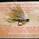 old Vintage Fly Fishing Bait Lure - Hand Tied BK BUCK- Buck Tail Fly - Vintage Sporting