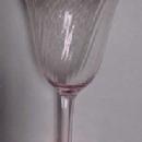 Tiffin Gold Encrusted Pink Stemware Wine - Glass