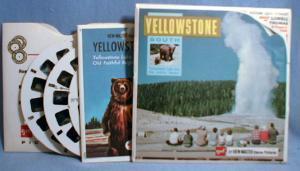 vintage YELLOWSTONE - South View-Master Reels - toys photographic