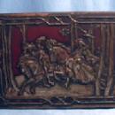 Kitchen Riley's TOFFEE Tin - Hunting Scene - Equestrian Hunting with Falcons - Vintage Advertising Metalware