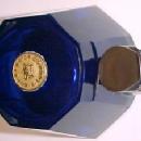 TEAKETTLE COBALT INKWELL with Lid - Glass