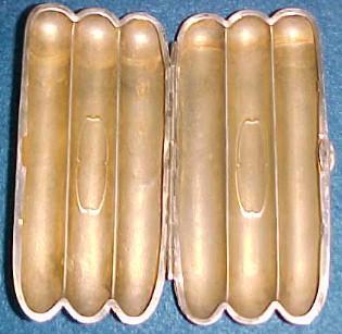 Pocket Cigar Holder - Nickle Silver - Silver