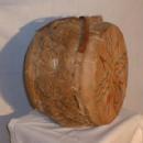 Native American Indian Drum - Antique Hand Painted Ethnographic