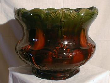 Art Pottery Jardinière Ornamental Pot ~ Weller Brush Huge