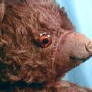 retro Old Antique Jointed Growler TEDDY BEAR - Vintage Mohair toy Bear