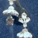 Jewelry Signed Trifari BALLERINA Rhinestone Earrings - Vintage Costume Jewelry