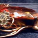 Designer Fred Block FUR CLIP - One of A Kind AWESOME Vintage Estate Jewlery-