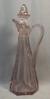 Kitchen Glass Oil Cruet - Heisey or Viking