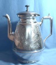 vintage Meriden Silver Plate Coffee Pot Silverplate