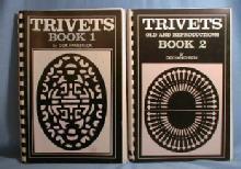 TRIVETS Book 1 and Book 2 Old & Reproductions - Vintage Reference Books
